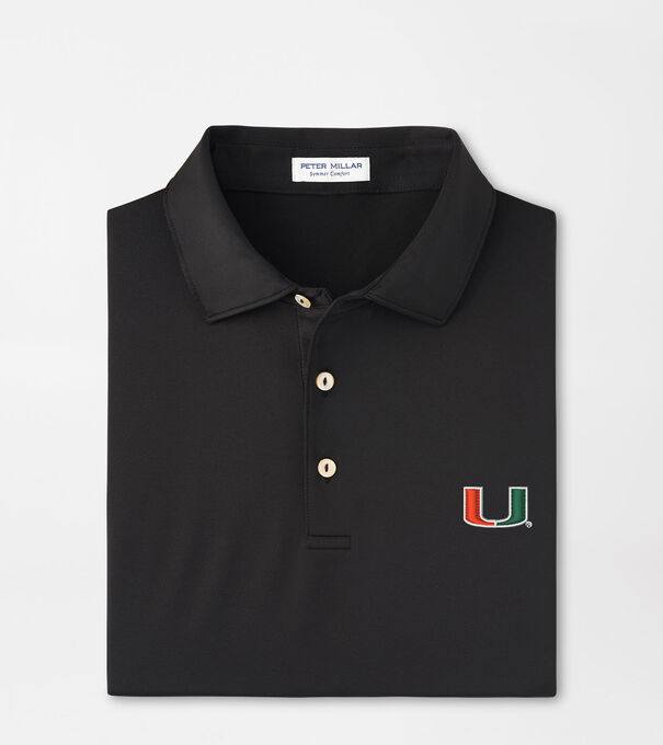 Miami Solid Performance Jersey Polo
