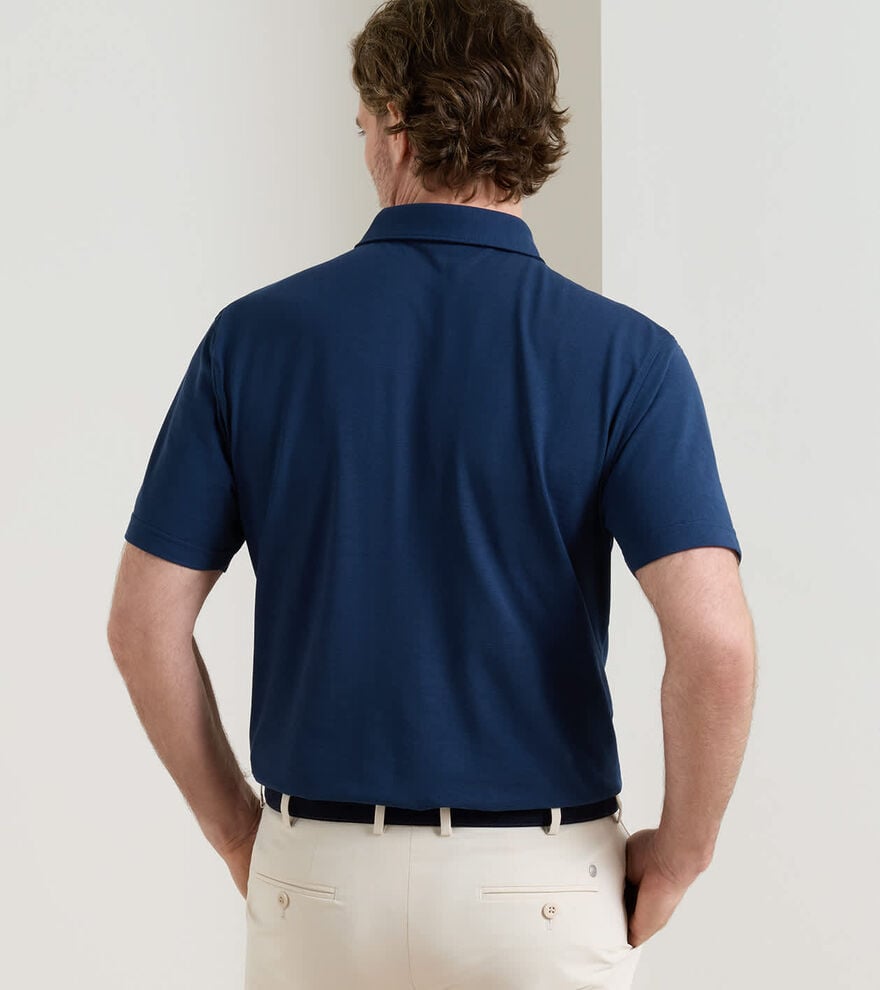 Cool Cotton Short Sleeve Polo - Alternate Image 2