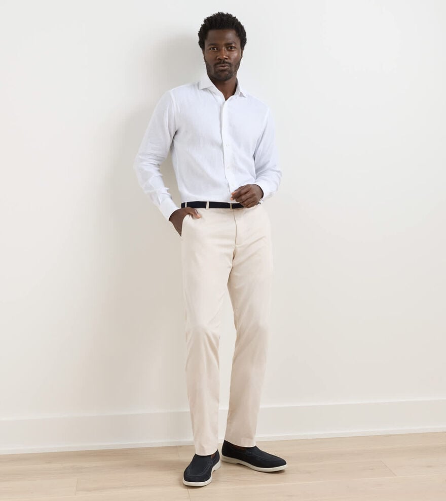 Mariner Sea Island Flat Front Chino image number 2