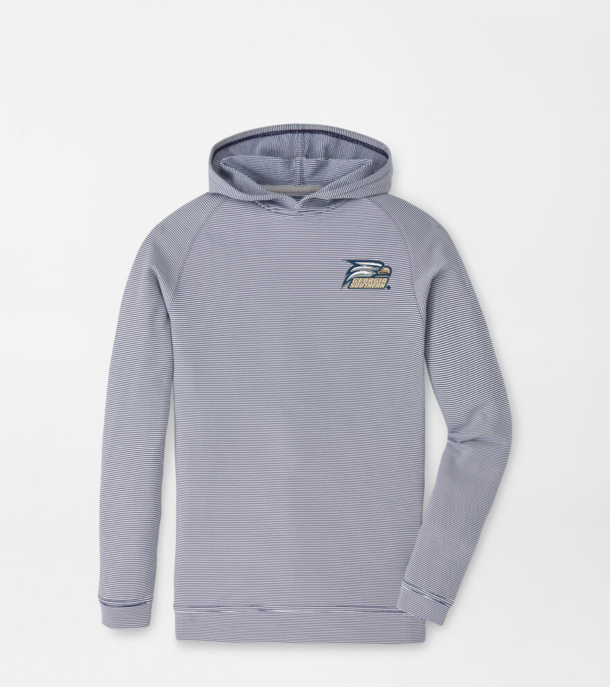 Georgia Southern Pine Youth Sugar Stripe Performance Hoodie image number 1
