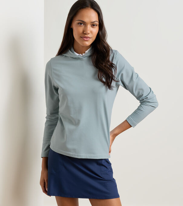 Sugar Stripe Pine Performance Hoodie - Alternate Image 1