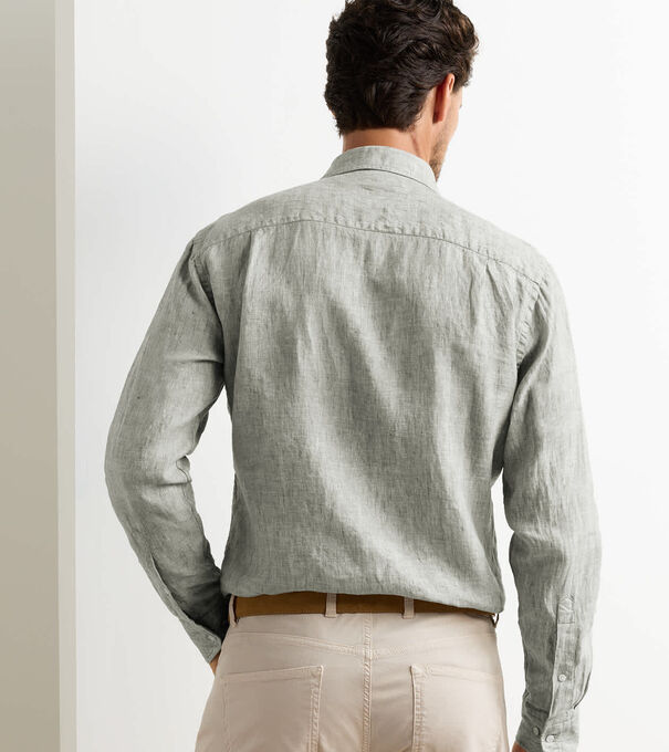 Astino Lino Sport Shirt - Alternate Image 1