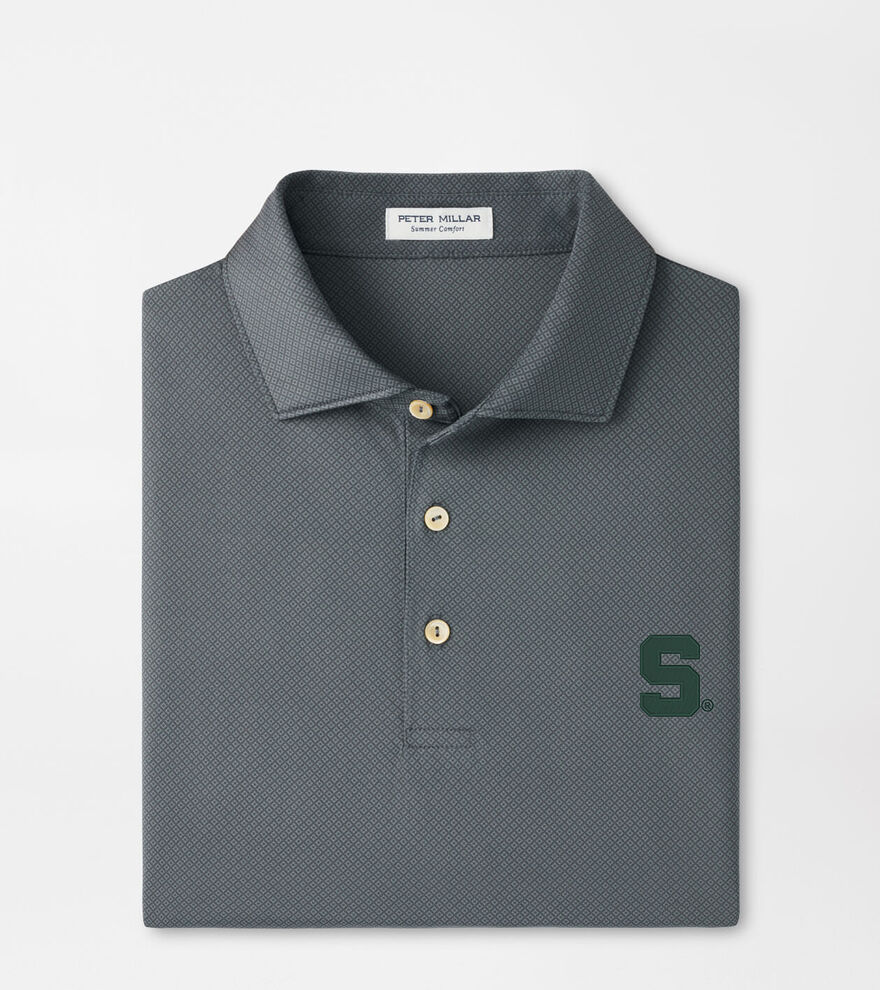 Michigan State Hugo Performance Jersey Polo image number 1
