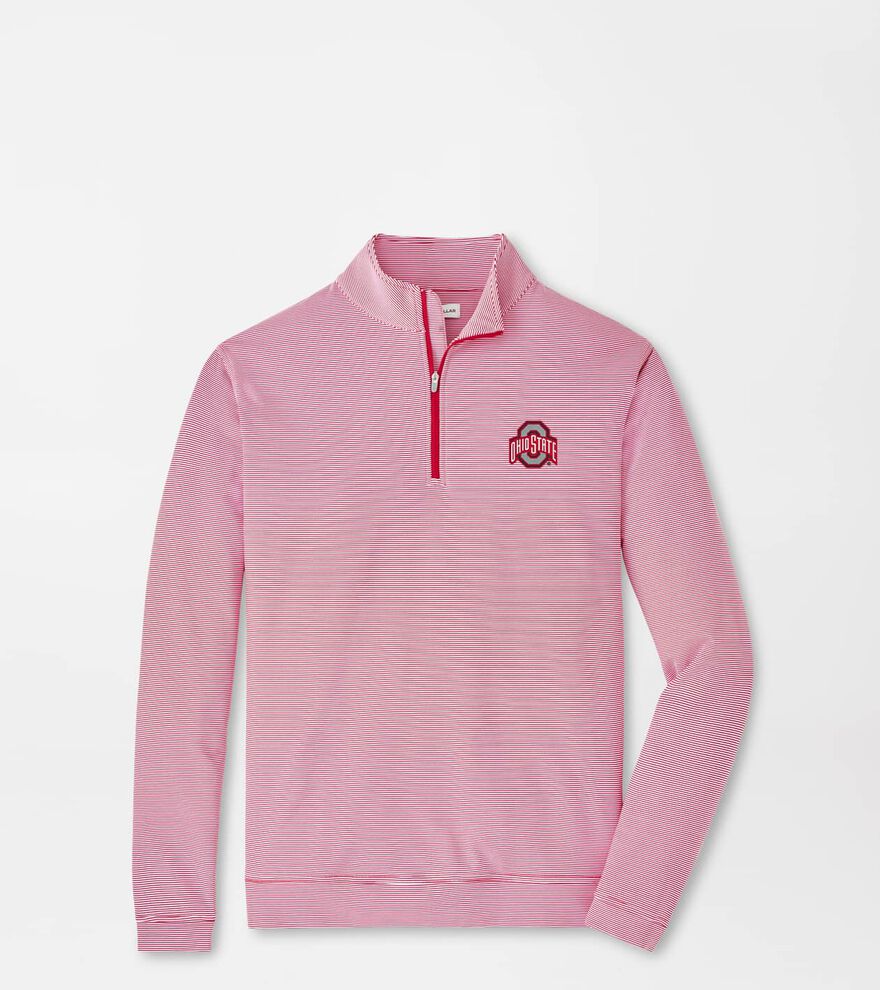 The Ohio State Perth Mini-Stripe Performance Pullover image number 1