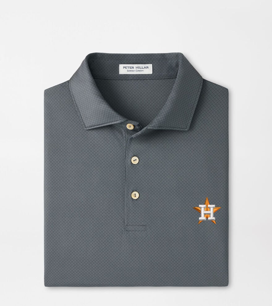 Houston Astros Hugo Performance Jersey Polo image number 1