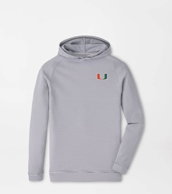 Miami Pine Youth Sugar Stripe Performance Hoodie