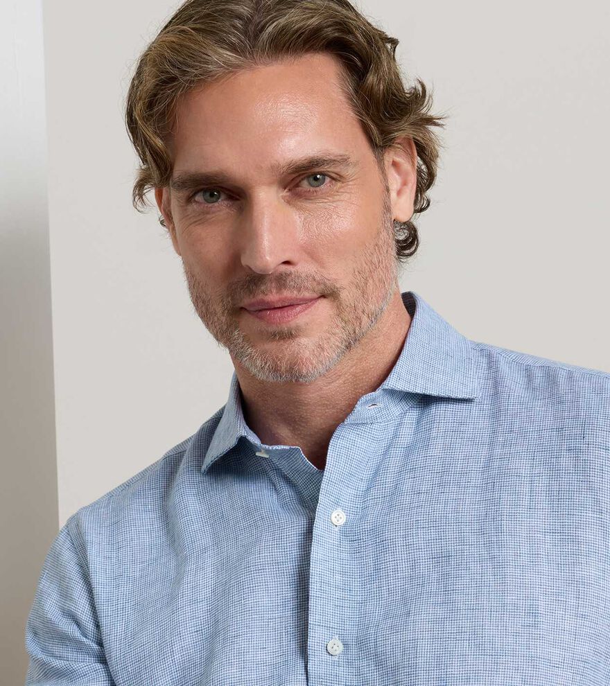 Astino Lino Check Sport Shirt image number 4