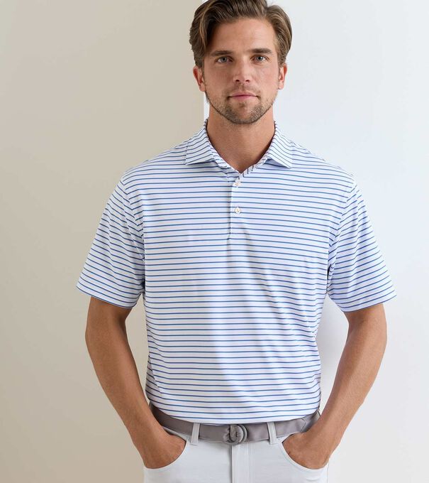 Dunnes Performance Jersey Polo - Alternate Image 1