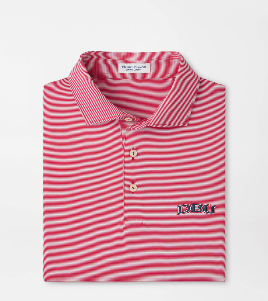 Dallas Baptist University Jubilee Stripe Performance Polo