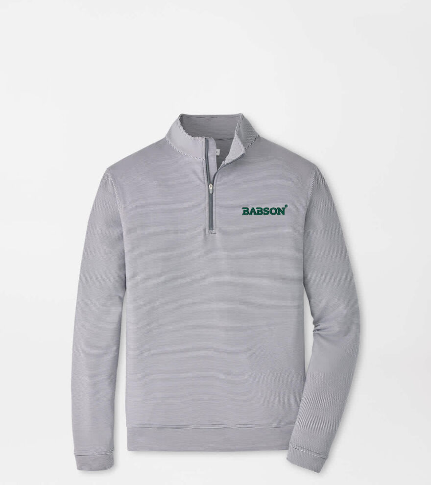 Babson Perth Sugar Stripe Performance Quarter-Zip