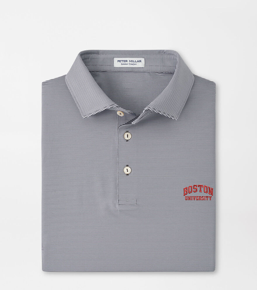 Boston University Jubilee Performance Jersey Polo image number 1