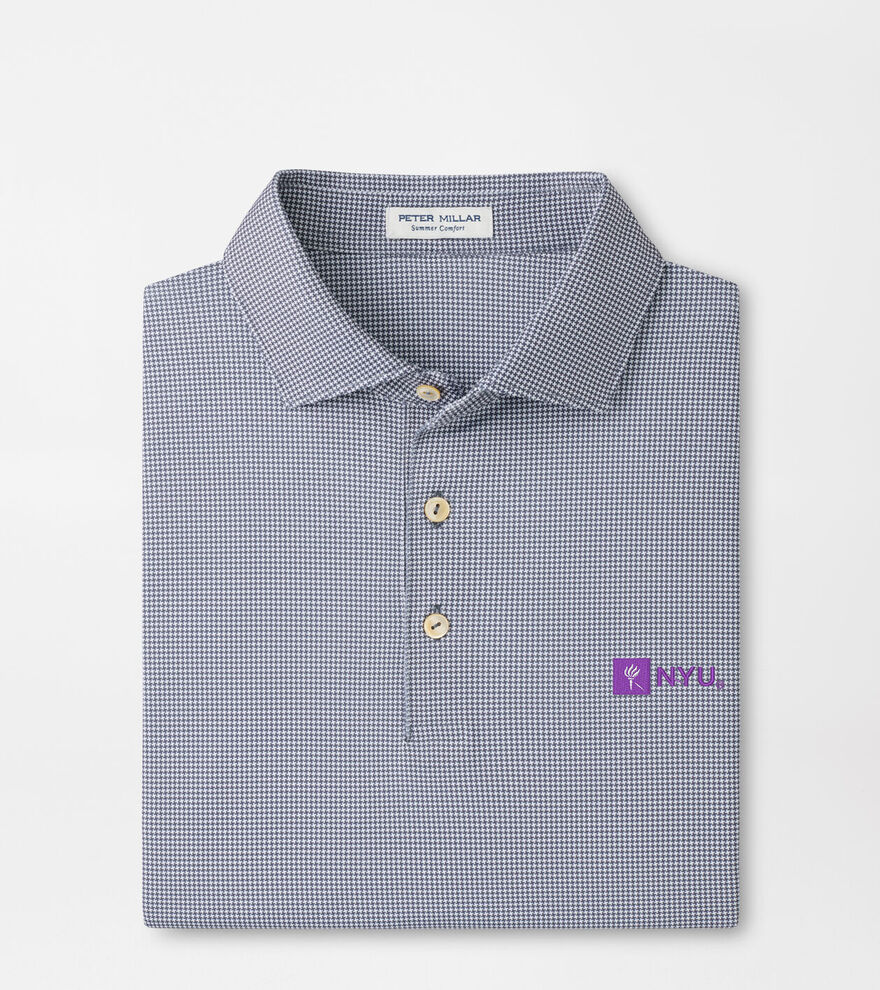 New York University Border Performance Jersey Polo image number 1