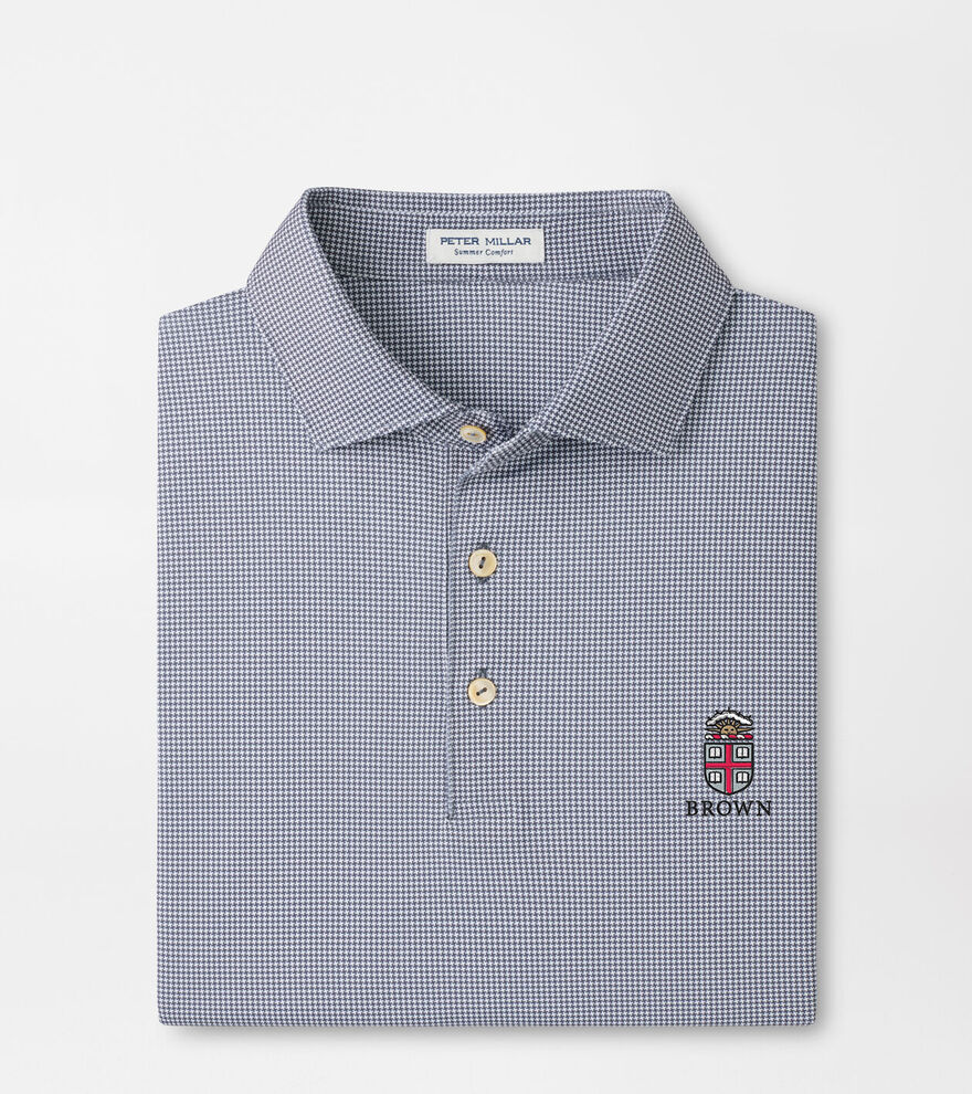 Brown University Border Performance Jersey Polo image number 1