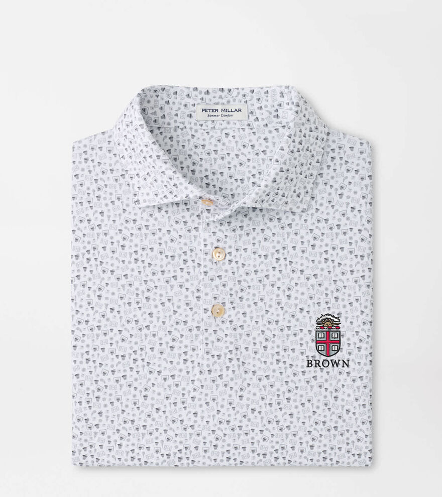 Brown University Buzzer Beater Performance Jersey Polo