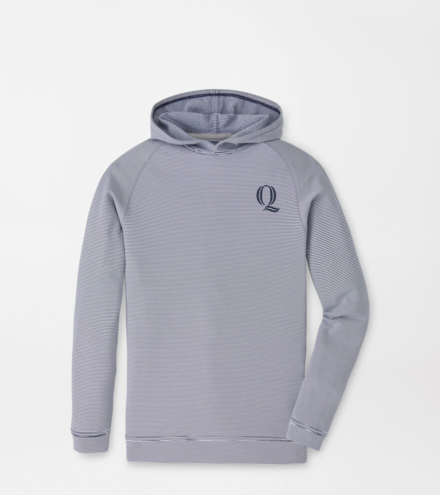 Quinnipiac Pine Youth Sugar Stripe Performance Hoodie image number 1