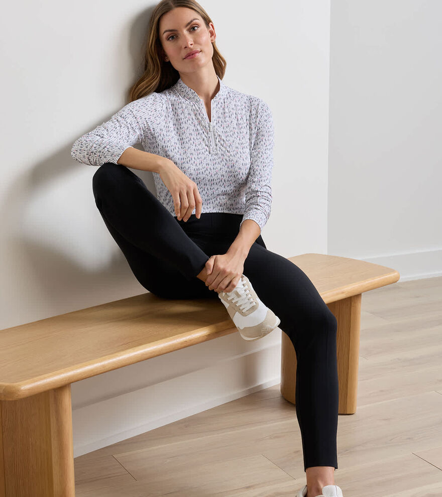 Bingham High Stretch Bonded Ankle Pant - Alternate Image 3