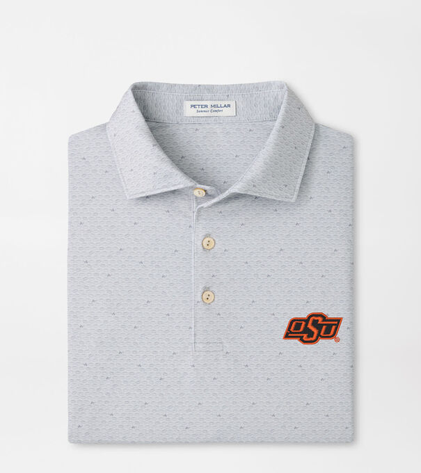 Oklahoma State On The Ball Performance Jersey Polo