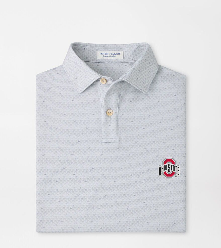The Ohio State On The Ball Youth Performance Jersey Polo image number 1