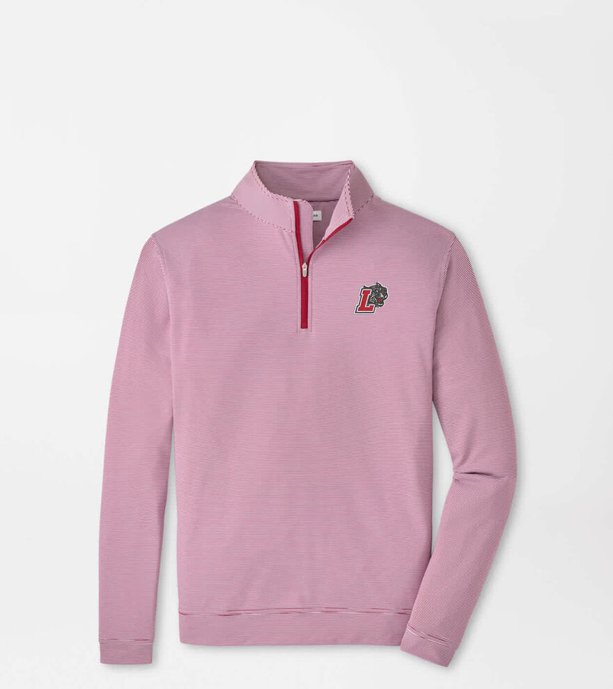 Lafayette College Perth Sugar Stripe Performance Quarter-Zip