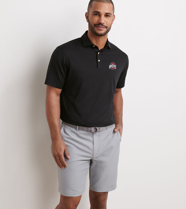 Ohio State Solid Performance Jersey Polo - Alternate Image 1