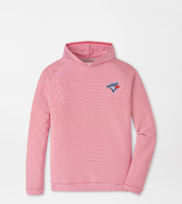 Toronto Blue Jays Pine Sugar Stripe Performance Hoodie