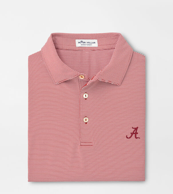 Alabama Jubilee Stripe Performance Polo