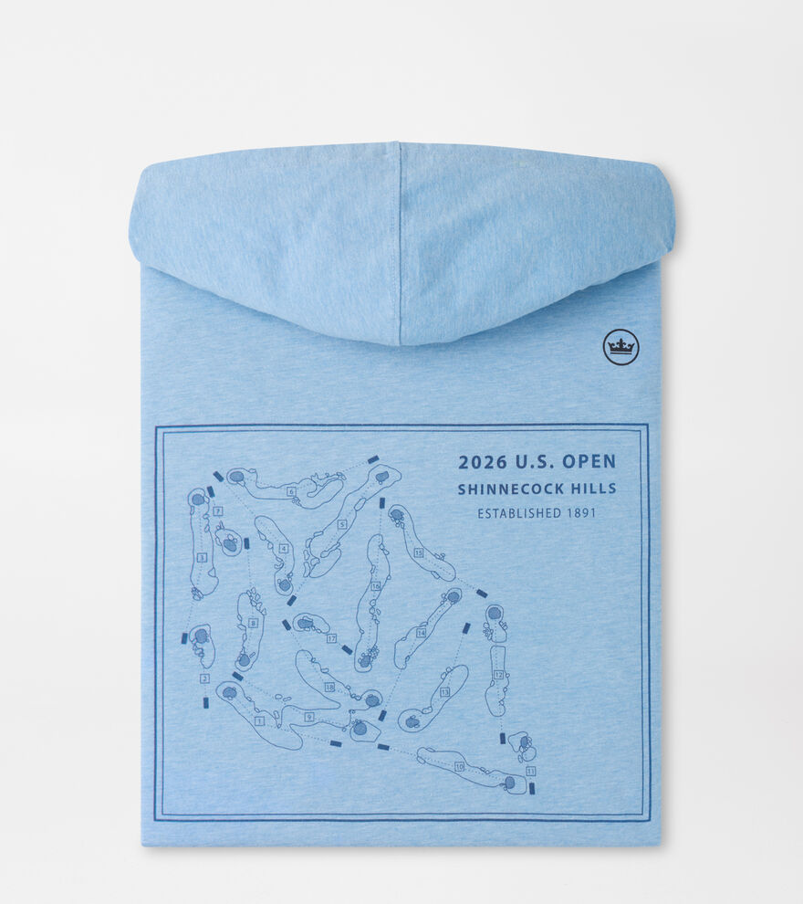 126th U.S. Open Course Map T-Shirt Hoodie image number 1