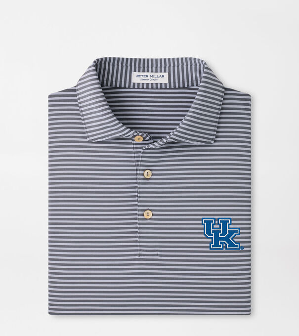 Kentucky Tiebreaker Performance Jersey Stripe Polo