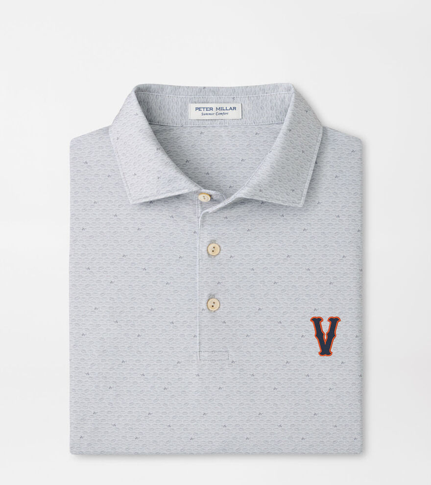 Virginia Vault On The Ball Performance Jersey Polo