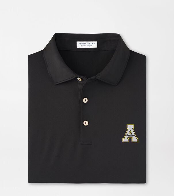 Appalachian State Solid Performance Jersey Polo