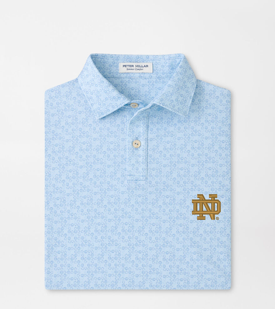 Notre Dame Bases Loaded Youth Performance Jersey Polo image number 1
