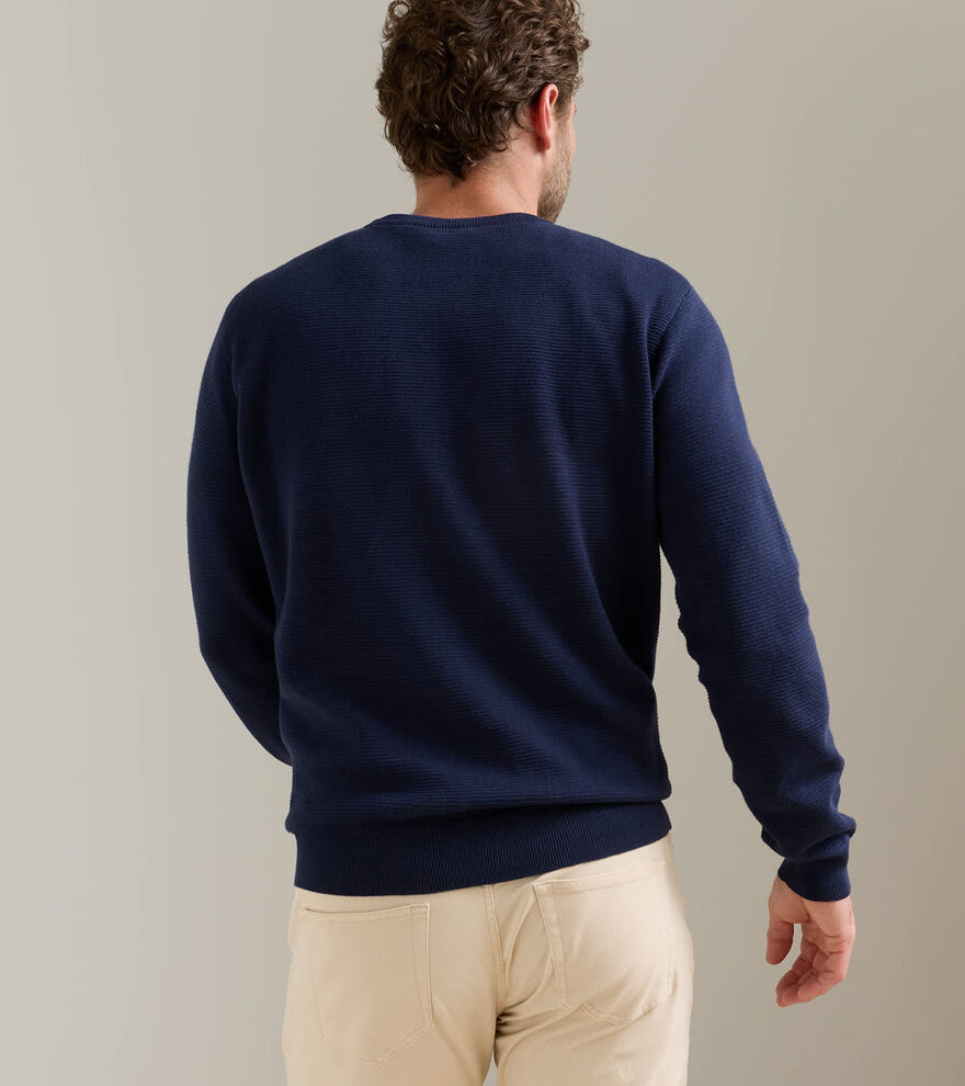 Coolspun Lite Textured Crewneck Sweater - Alternate Image 2