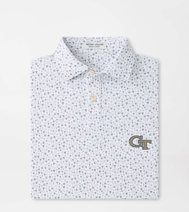 Georgia Tech Buzzer Beater Youth Performance Jersey Polo