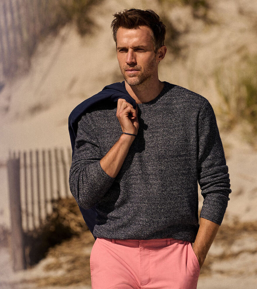 Crosswinds Textured Crewneck Sweater image number 6