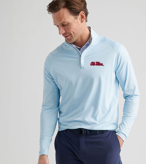 Ole Miss Stealth Performance Quarter-Zip - Alternate Image 1