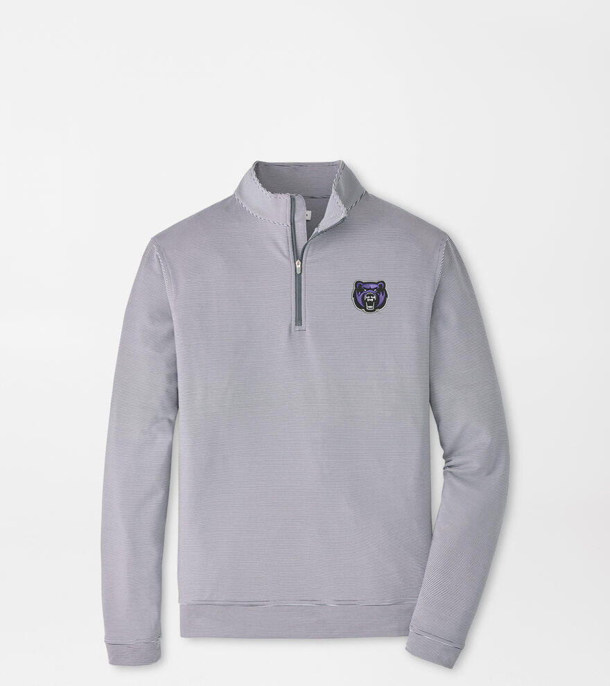 Central Arkansas Perth Mini-Stripe Performance Pullover image number 1