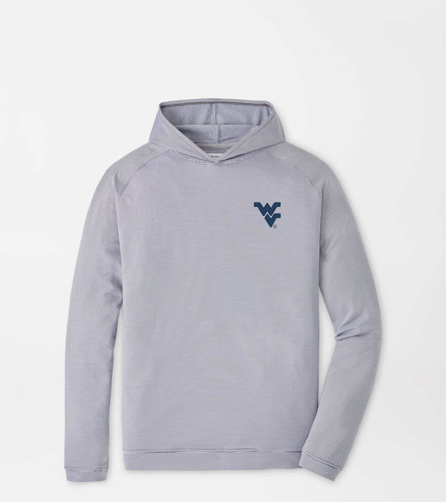 West Virginia Pine Sugar Stripe Performance Hoodie