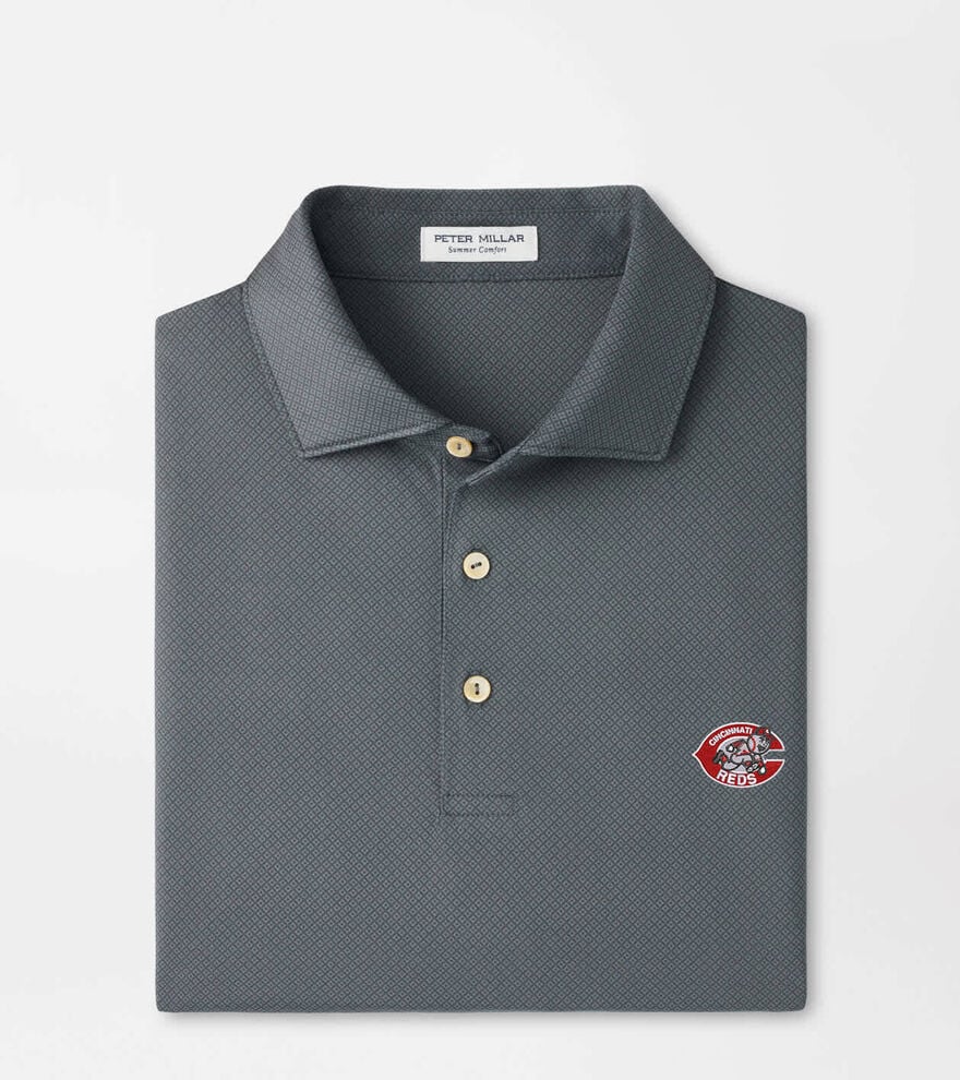 Cooperstown Cincinnati Reds Hugo Performance Jersey Polo