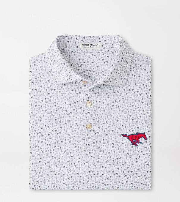 SMU Buzzer Beater Performance Jersey Polo