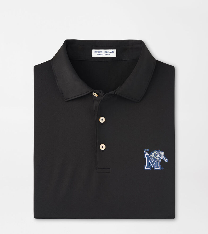 Memphis Solid Performance Jersey Polo image number 1