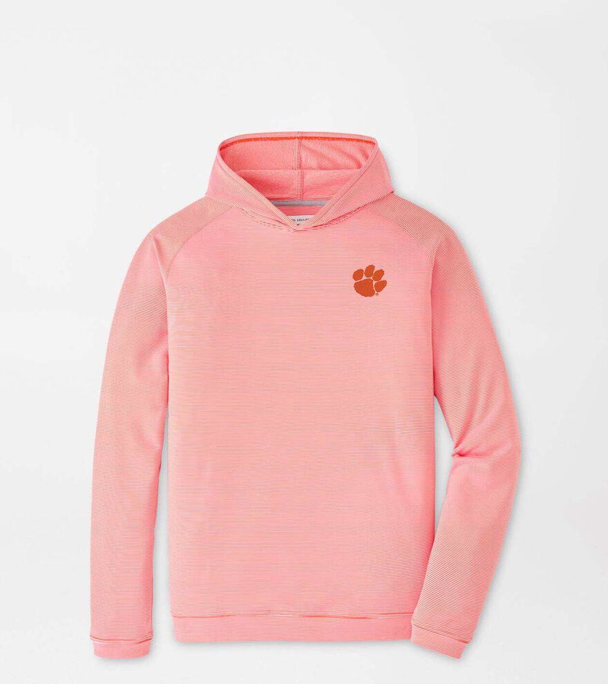Clemson Pine Sugar Stripe Performance Hoodie image number 1