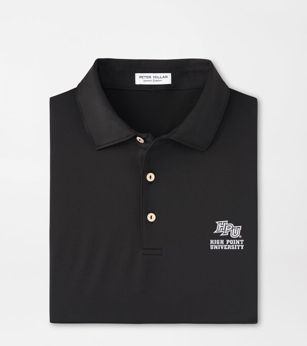 High Point University Solid Performance Jersey Polo