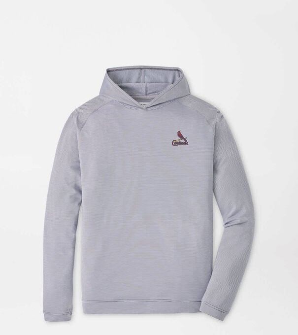 Cooperstown St. Louis Cardinals Pine Sugar Stripe Performance Hoodie