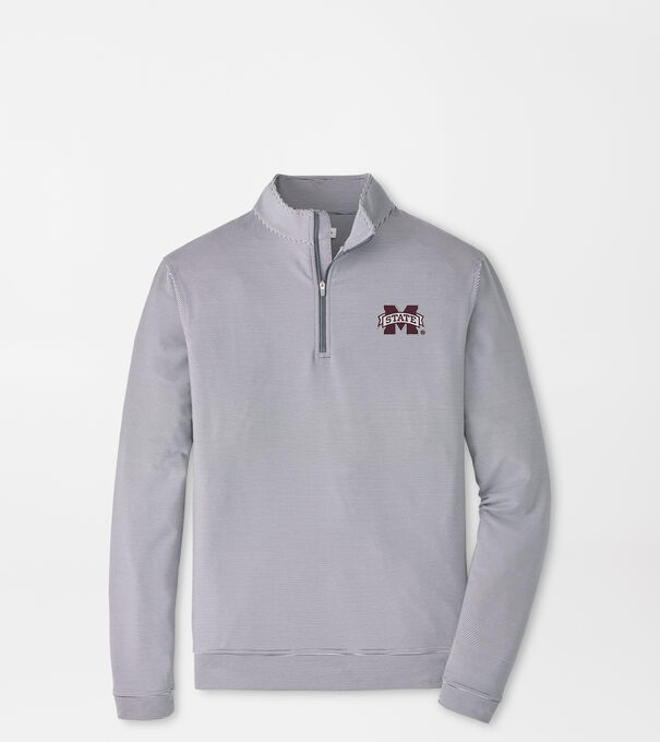 Mississippi State Perth Sugar Stripe Performance Quarter-Zip