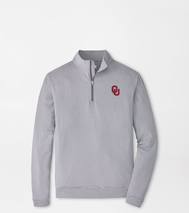 Oklahoma Perth Sugar Stripe Performance Quarter-Zip