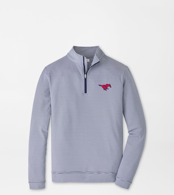 SMU Perth Sugar Stripe Performance Quarter-Zip