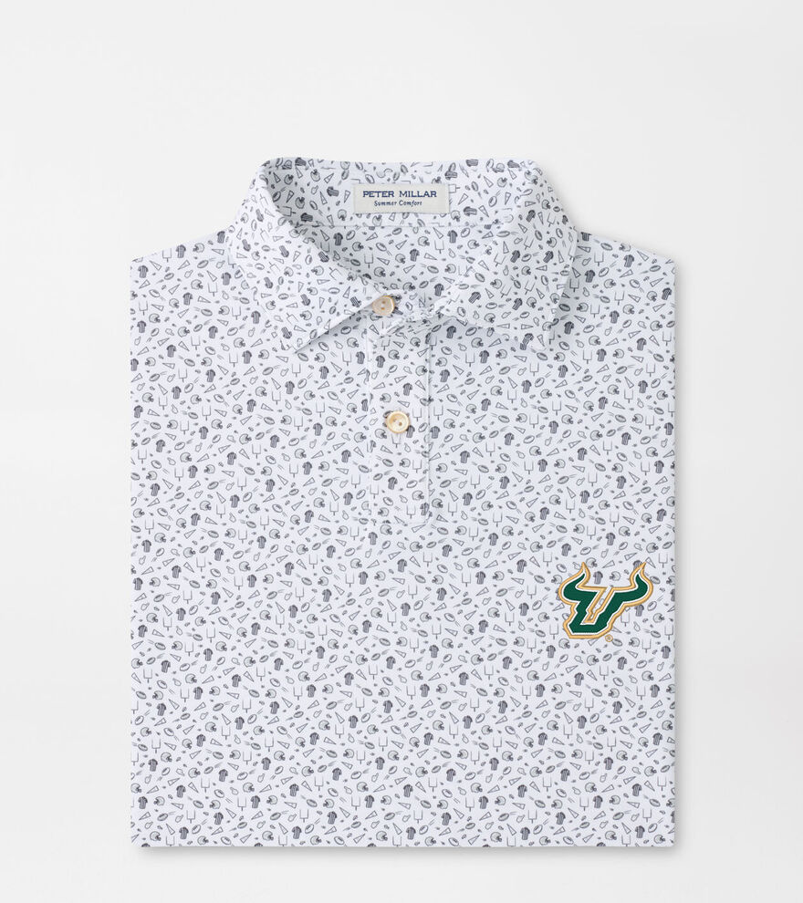 University of South Florida Kick Off Youth Performance Jersey Polo image number 1