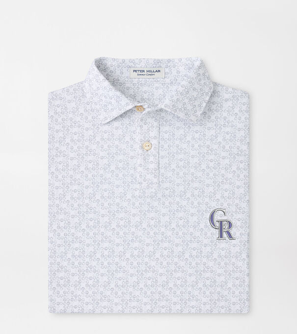 Colorado Rockies Bases Loaded Youth Performance Jersey Polo