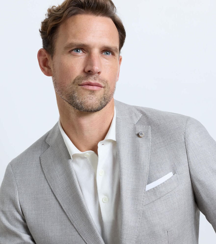 Solid Oxford Pocket Square image number 2