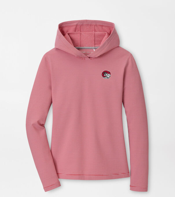 Winston Salem State Women's Pine Sugar Stripe Performance Hoodie